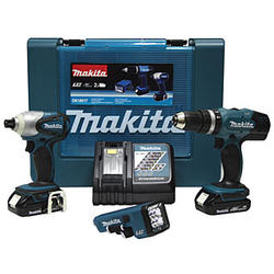 Combo Taladro Atornillador Linterna Makita DK18017S