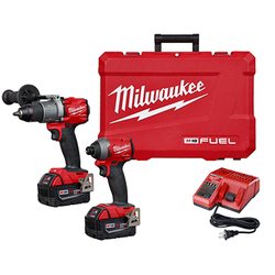 Combo Taladro Percutor 2804 Atornillador de Impacto 2853 18V Fuel Milwaukee 2997-259A