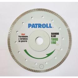 Disco de Corte Turbo Fino 115MM Patroll PTF-4.5